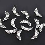Wholesale - Silver Tone Heart& Wing..
